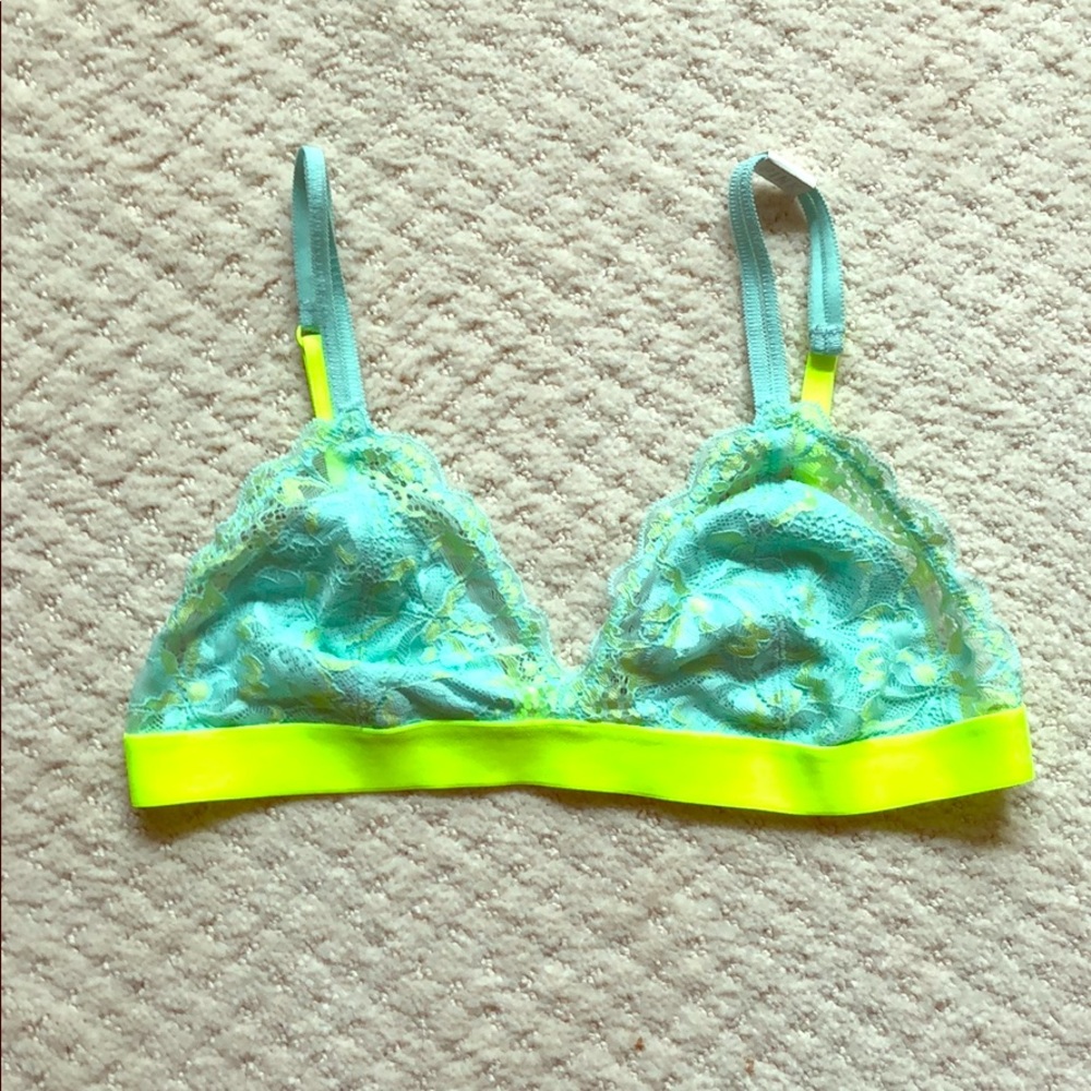 Pink bra